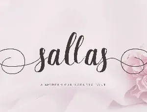 Sallas font