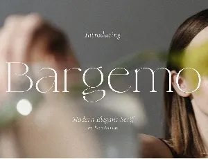 Bargemo font