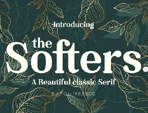 Softers font