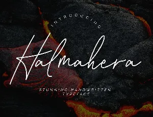 Halmahera font