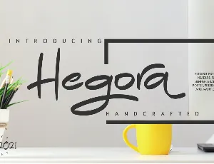 Hegora FREE font