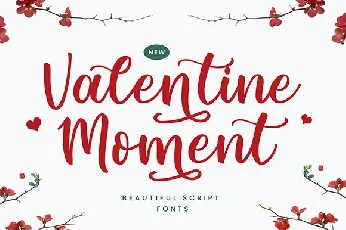 Valentine Moment font