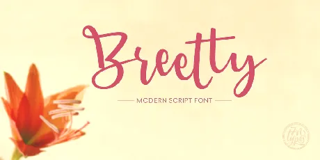 Breetty font