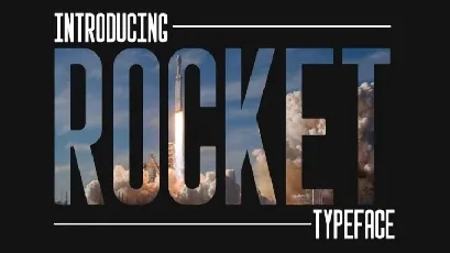 Rocket font