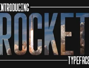 Rocket font