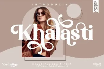 Khalasti font