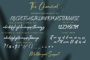 The Chemical font