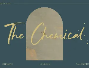 The Chemical font