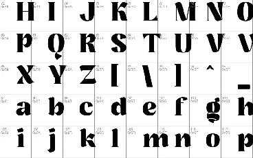 Milgo font