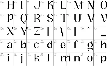 Milgo font