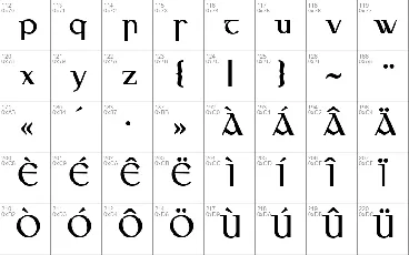 Gaeilge font