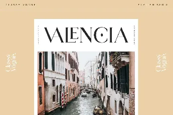 Classy Vogue font