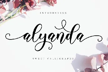 Alyanda Calligraphy font