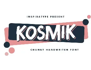 KOSMIK FREE font