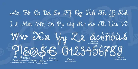 Firlefanz Demo font