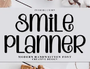 Smile Planner font