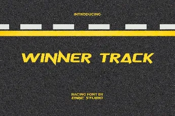 WinnerTrackDemo font