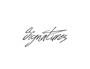 Signatures font