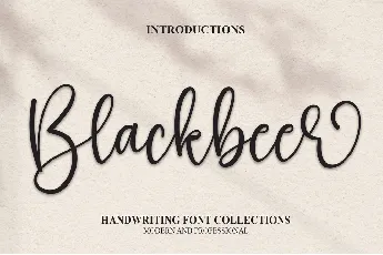 Blackbeer font