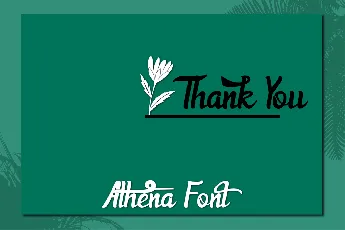 Athena font