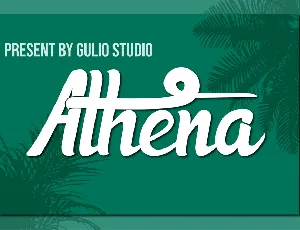 Athena font