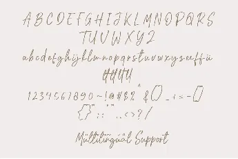 Rindu Mimpi font