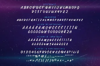 Awesome Brusher font