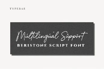 Beristone font