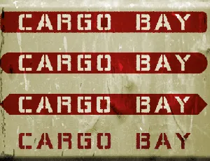 Cargo Bay font