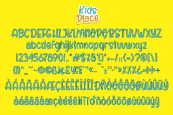 Kids Place font