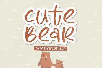 Cute Bear font