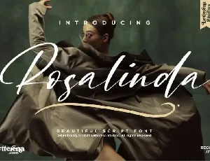 Rosalinda Calligraphy font