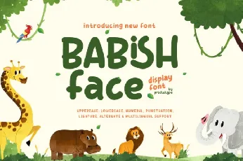 Babish Face font