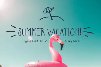 Summer Vacation font