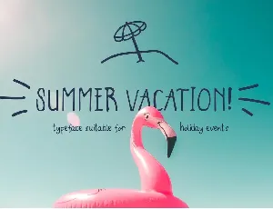 Summer Vacation font