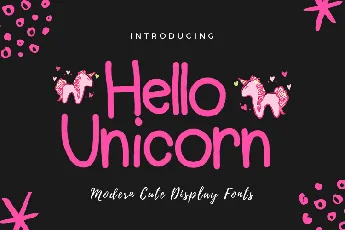 HelloUnicorn font