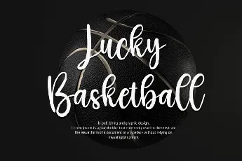 Basketball font