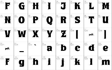 XEKOVAtrial font