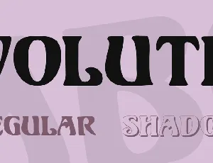 Volute font