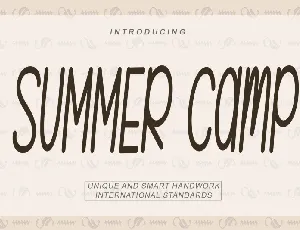 Summer Camp font