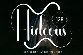 Hideous Script font