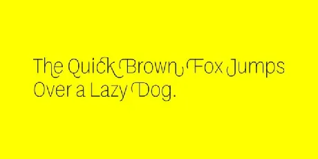 Frock font