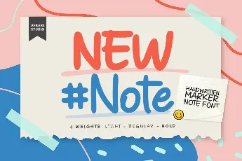 Bebas Note font