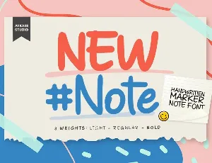 Bebas Note font