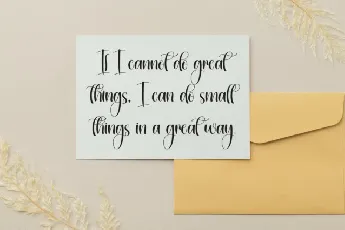 Cottage Calligraphy font