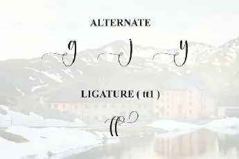 Cottage Calligraphy font