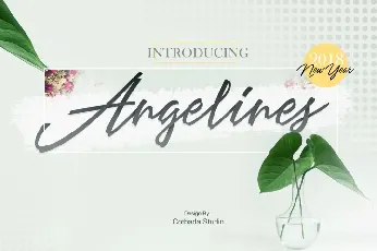 Angelines Script font