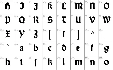 Wallau font