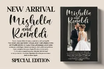 Mishella Script font