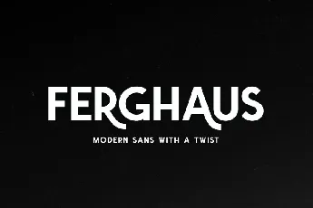 Ferghaus Sans font